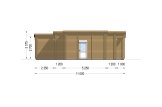 Producto de segunda mano: Casa de madera VICTORIA S (66+66 mm) , 171 m² specification 5