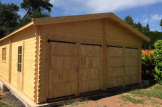 Garaje de madera (44 mm), 6x9 m, 54 m² customer 1