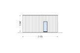Casa prefabricada para vivir KAYA 3 PV (Aislada PLUS, 44 mm + revestimiento), 70 m² specification 5