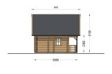 Casa de madera LIVINGTON S (44 mm), 50 m² specification 4