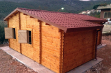 Casa de madera DIJON 44 mm, 43 m² customer 3