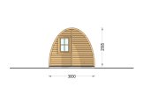 Caseta de jardín de madera BRETA S (44 mm), 3x6 m, 18 m² specification 4
