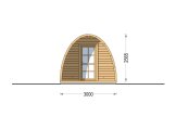 Caseta de jardín de madera BRETA S (44 mm), 3x6 m, 18 m² specification 2