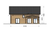 Casa de madera para vivir VERA RV (Aislada PLUS, 44 mm + revestimiento), 127 m² specification 5