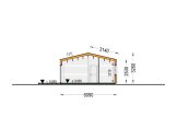 Casa de madera para vivir NICOLE (Aislada, 44 mm + revestimiento), 68 m² specification 6