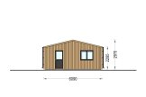 Garaje de madera cuatro SILVIA S (34 mm + revestimiento), 12x6 m, 72 m² specification 3
