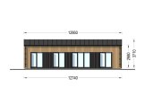 Casa de madera para vivir NICOLE RV (Aislada PLUS, 44 mm + revestimiento), 68 m² specification 2