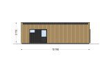 Casa de madera para vivir PREMIUM RV (Aislada PLUS, 44 mm + revestimiento), 42 m² specification 4