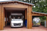 Garaje de madera para caravana (44 mm), 4x8 m, 32 m² customer 2