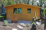 Caseta de madera DREUX (66 mm), 5x4 m, 20 m² customer 3