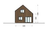 Casa prefabricada para vivir SELIA PV (Aislada PLUS, 44 mm + revestimiento), 44 m² specification 3