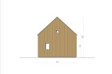 Casa de madera para jardin SARA S (44 mm + revestimiento), 27 m² specification 5