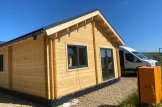 Casa de madera PAULA (44+44 mm), 129 m² customer 2