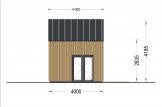 Caseta de madera habitable SARA (Aislada, 34 mm + revestimiento), 20 m² specification 4
