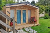 Caseta de jardín de madera PIA (Aislada, 34 mm + revestimiento), 5x5 m, 25 m² customer 3