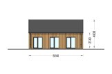 Casa de madera para vivir MILANA (Aislada, 34 mm + revestimiento), 41 m² specification 6