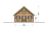 Casa de madera LIVINGTON S (44 mm), 50 m² specification 3