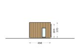 Casa de madera para vivir BELLA I RV (Aislada PLUS, 44 mm + revestimiento), 46 m² specification 5