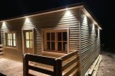 Caseta de madera habitable ALTURA (Aislada PLUS, 44+44 mm), 31 m² + 8 m² customer 3