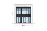 Casa prefabricada para vivir KAYA 4L PV (Aislada PLUS, 44 mm + revestimiento), 50 m² specification 3