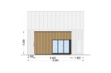 Casa de madera para vivir MIRABEL RV (Aislada PLUS, 44 mm + revestimiento), 70 m² specification 3