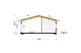 Casa prefabricada para vivir JULIA PV (Aislada PLUS, 44 mm + revestimiento), 95 m² specification 6
