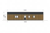 Casa de madera ROBERTA (44 mm + revestimiento), 96 m² specification 5