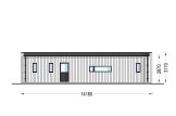 Casa prefabricada para vivir BELLA 3 PV (Aislada PLUS, 44 mm + revestimiento), 75 m² specification 4