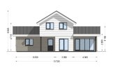 Casa prefabricada para vivir HOLLAND PV (Aislada PLUS, 44 mm + revestimiento), 116 m² specification 3