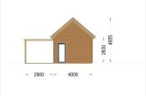 Casa de madera ADALINE S (44 mm), 45 m² specification 5