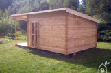Caseta de madera CARL (34 mm), 5x4 m, 20 m² customer 3