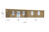 Producto de segunda mano: Casa de madera VICTORIA S (66+66 mm) , 171 m² specification 4