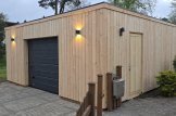Garaje de madera de techo plano SILVIA F (34 mm + revestimiento), 3.2x5.2 m, 16.6 m² customer 1