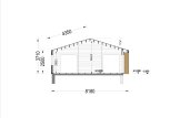 Casa de madera ELIZA S (44 mm + revestimiento), 130 m² specification 6