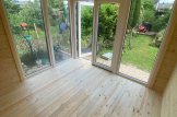 Oficina prefabricada de madera PREMIUM L (34 mm + revestimiento), 3x3 m, 9 m² customer 2