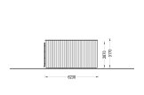 Casa prefabricada para vivir BELLA 2 PV (Aislada PLUS, 44 mm + revestimiento), 60 m² specification 3