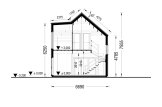 Casa de madera para vivir ASTRID RV (Aislada PLUS, 44 mm + revestimiento), 92 m² specification 7