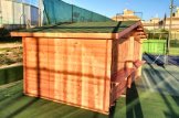 Kiosco de madera (28 mm), 5x3 m, 15 m² customer 2