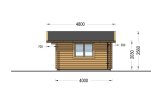 Caseta de jardín de madera WISSOUS (34 mm), 5x4 m, 20 m² specification 5