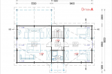 Casa de madera para vivir VERA (44+44 mm, aislada PLUS), 132 m² specification 2