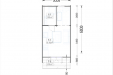 Caseta de jardin BRETA (28 mm), 3x6 m, 18 m² specification 1