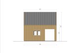 Casa de madera para jardin SARA S (44 mm + revestimiento), 27 m² specification 4