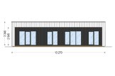 Casa prefabricada para vivir KAYA 3 PV (Aislada PLUS, 44 mm + revestimiento), 70 m² specification 2