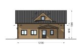 Casa de madera para vivir VERA RV (Aislada PLUS, 44 mm + revestimiento), 127 m² specification 3