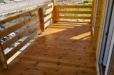 Casa de madera con porche TOULOUSE (Aislada, 44+44 mm), 100 m² + 20 m² customer 3