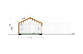 Casa de madera para vivir TESSA RV (Aislada PLUS, 44 mm + revestimiento), 130 m² specification 6