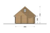 Casa de madera LIVINGTON S (44 mm), 50 m² specification 5