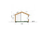 Casa de madera para vivir HOLLAND RV (Aislada PLUS, 44 mm + revestimiento), 116 m² specification 8