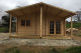 Casa de madera BOSTON (Aislada, 44+44 mm), 6x19 m, 114 m² customer 3