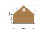 La casa LIVINGTON S (Aislada, 44+44 mm), 50 m² specification 5